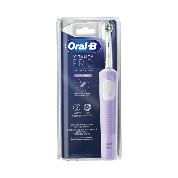 ORAL-B, VITALITY PRO LILAC MIST, електрична четка за заби