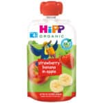 HIPP KUTIJA 8521 SMUTI JAGODA , BANANA , JABOLKO 100G X 8