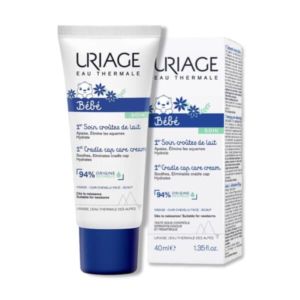URIAGE BEBE CRADLE CAP КРЕМ ПРОТИВ ТЕМЕНИЦИ 40ML