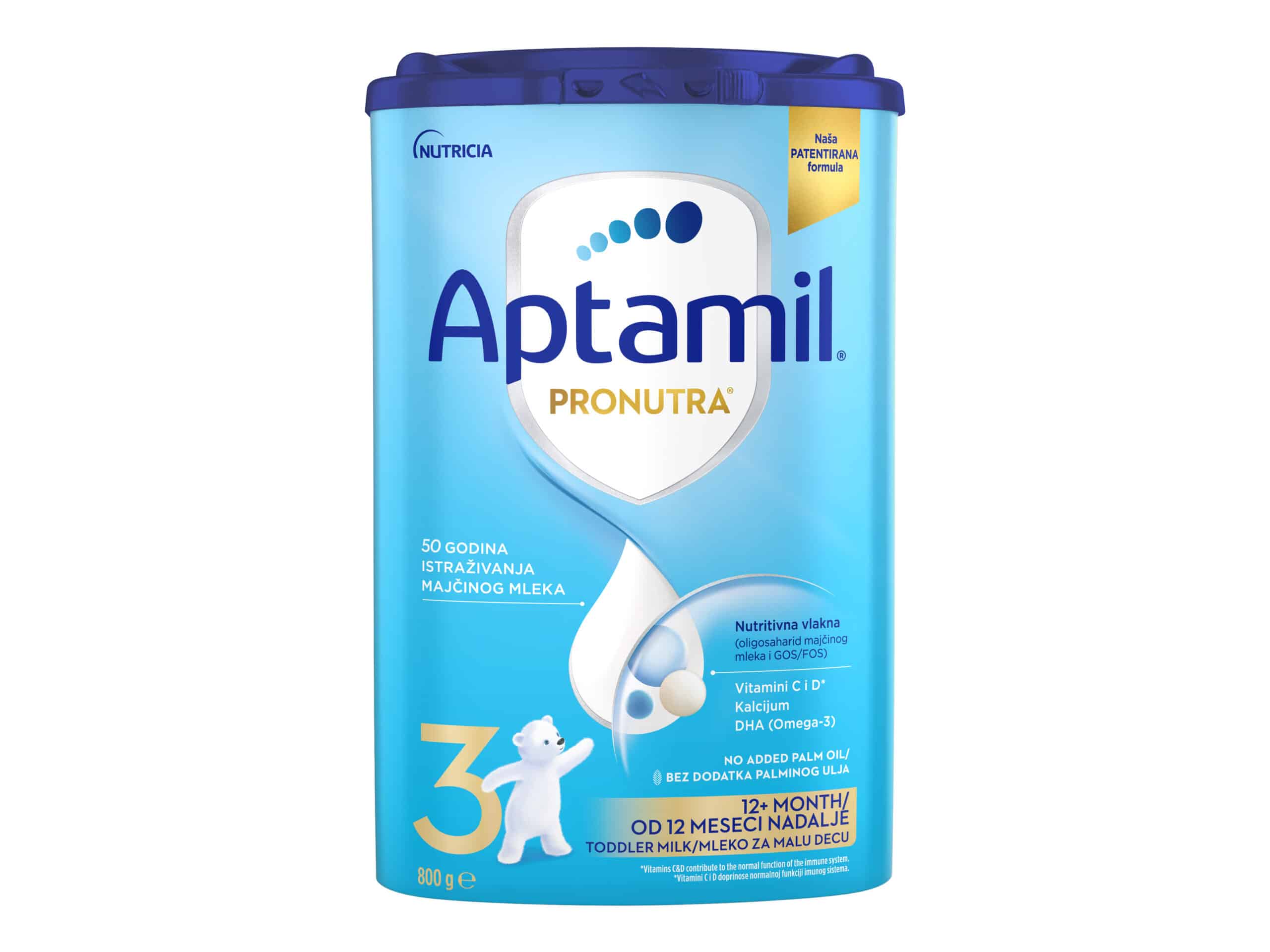 C1N1 (2) MILUPA APTAMIL 3 млечна формула , 800 g - Image 1
