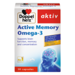 DOPPEL HERZ ACTIVE MEMORY OMEGA-3 X 30CPS.