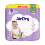 VIOLETA XXL Double Care Air Dry Пелени за бебиња 5 (11-18 кг) 94 пелени