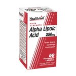 HEALTH AID ALPHA LIPOIC ACID капсули 250mg, 60 парчиња