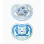 AVENT  Ултра Ер мече цуцла лажалка 6-18, 1 парче