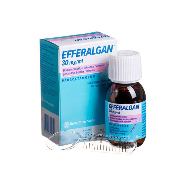 UPSA EFFERALGAN ORAL SOLUTION Раствор 60mg/2ml, 90 ml