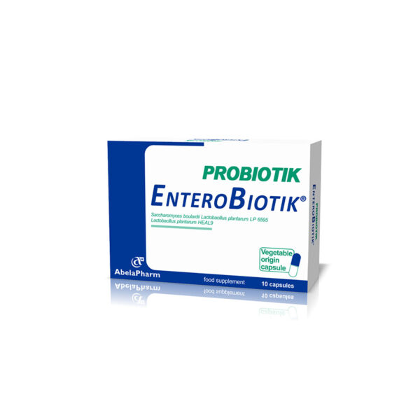 ENTEROBIOTIK X 10 CAPS 1+1 GRATIS