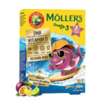 MOLLERS OMEGA 3 ГУМЕНИ РИПЧИЊА СО ВКУС НА МАРАКУЈА И ЛИМЕТА х27