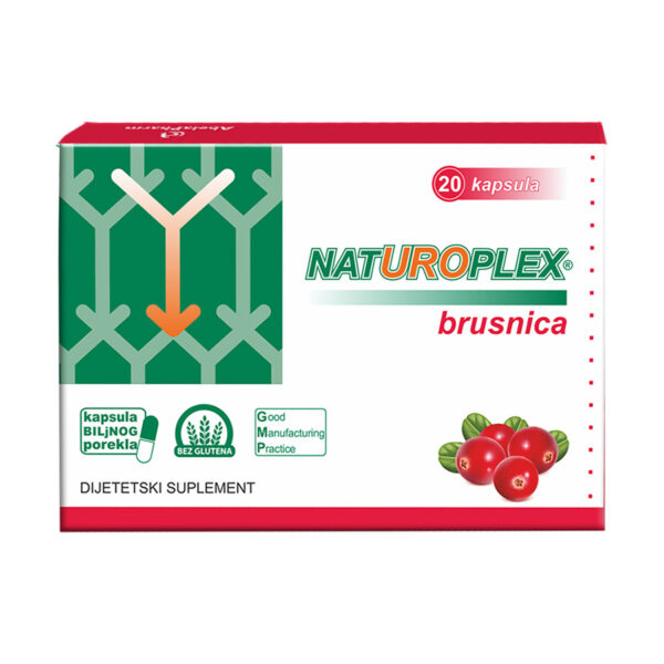 NATUROPLEX BRUSNICA CAPS.X20