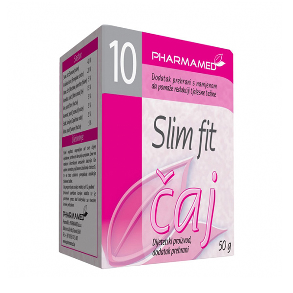 slim20fit20caj20refus20chaj205020g.jpg PHARMAMED SLIM FIT чај рефус , 50 g - Image 1