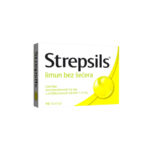 STREPSILS  Лимон без шеќер пастили , 16 парчиња