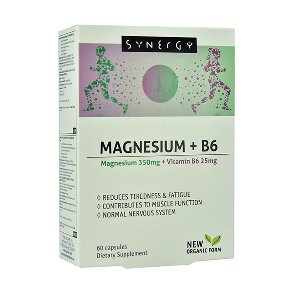 SYNERGY МАГНЕЗИУМ И B6 капсули , 60 парчиња