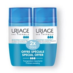 uriage-puissance-3-deodorant-set-of-2x50ml URIAGE ROLL-ON ACTIV SET 2x50ml - Image 1