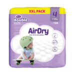 VIOLETA XXL Double Care Air Dry Пелени за бебиња 4 (7-18 кг)104 пелени