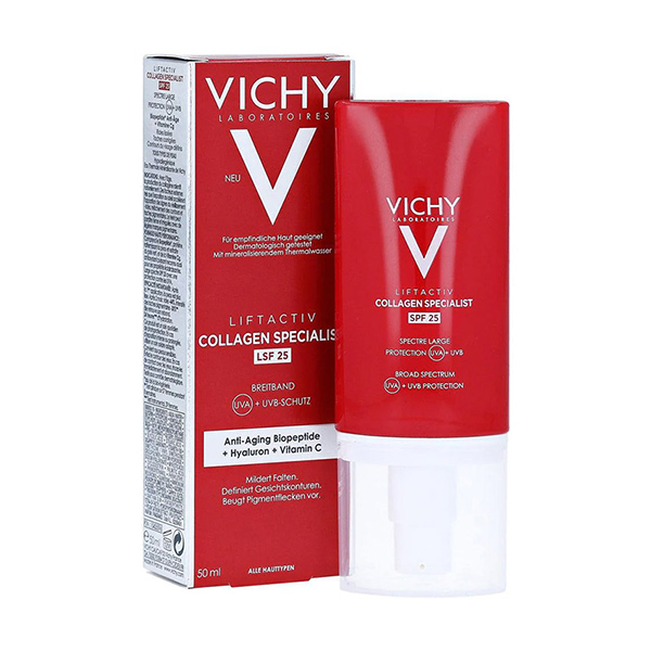 vichy_liftactiv_collagen_specialist_spf_25_-_50ml_-_dnevna_nega.jpg VICHY LIFTACTIV COLLAGEN SPECIALIST SPF25 - ДНЕВНА НЕГА - крема за лице SPF25, 50 ml - Image 1