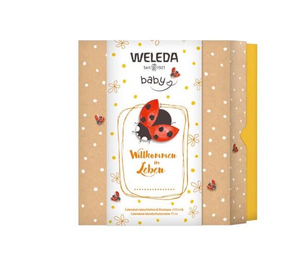 WELEDA NEVEN WELEDA ШАМПОН И ГЕЛ ЗА ТУШИРАЊЕ ОД НЕВЕН 200ML + WELEDA КРЕМ ОД НЕВЕН ЗА ПОДРАЧЈЕТО НА ПЕЛЕНИТЕ 75ML шампон и купка , 200 ml